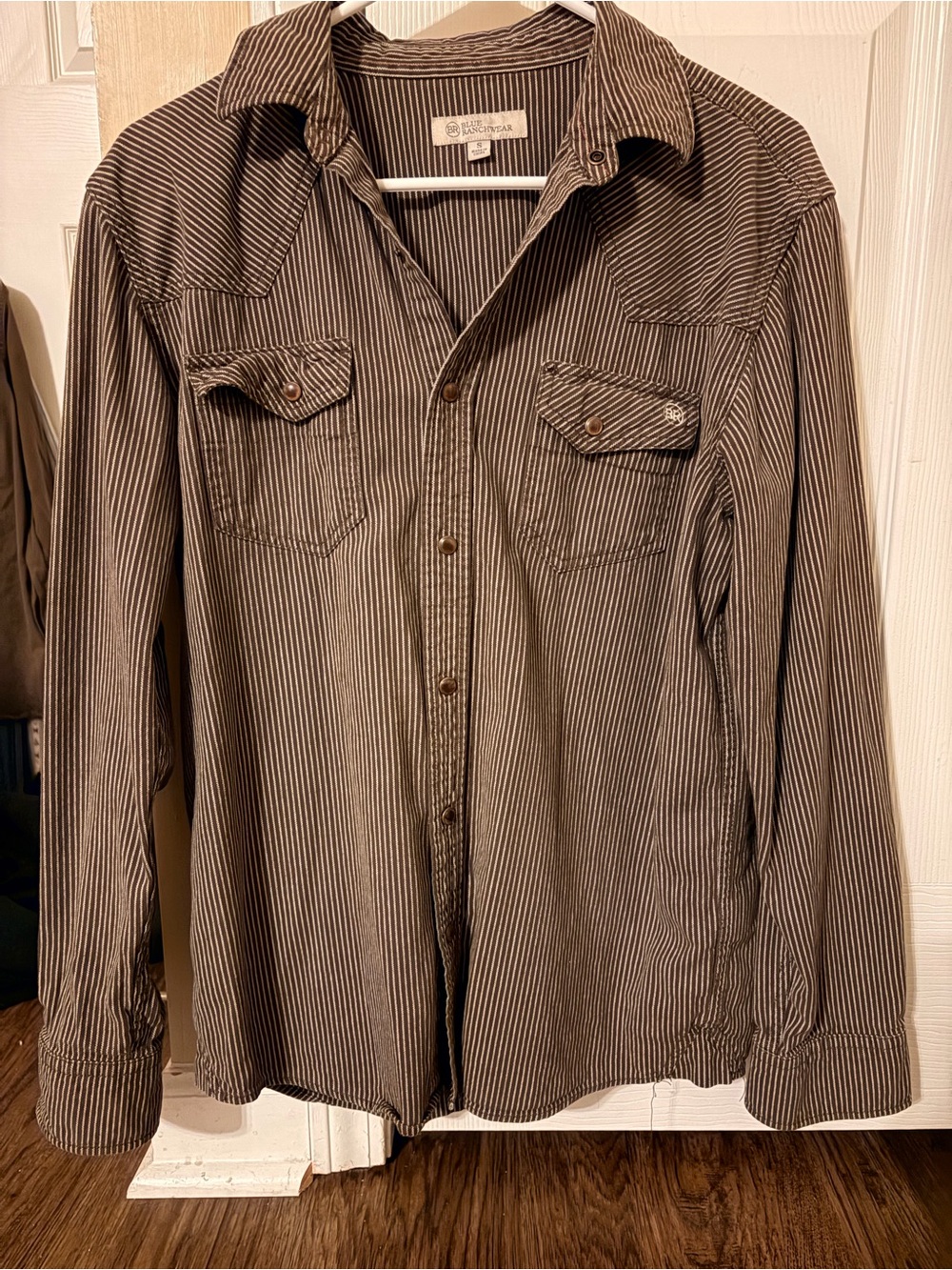 Men’s Blue Ranchwear Button Up Shirt